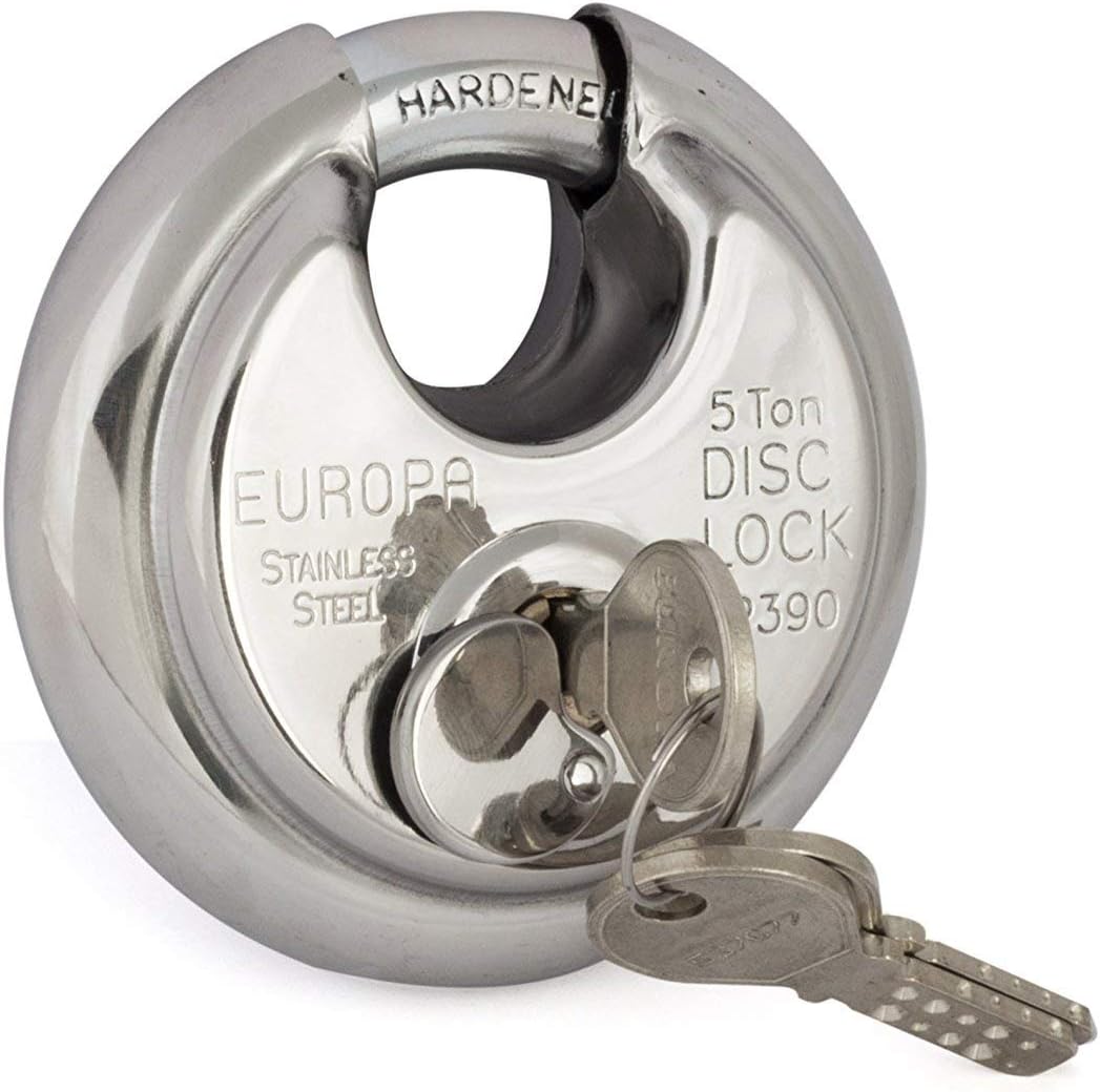 EUROPA P390SSTW DPL SHACKLE 14PIN LOCK EUROPA P390SSTW DPL SHACKLE 14PIN LOCK